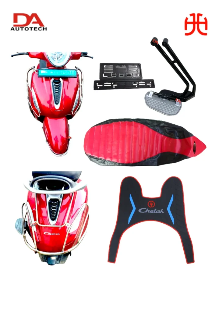 bajaj chetak accessories floormat