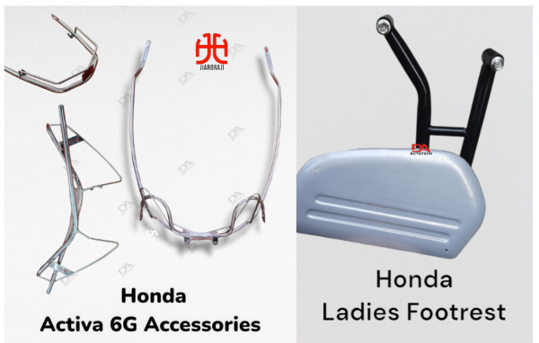 Super Saver Combo HONDA ACTIVA 6G 2 in 1 (SS Guard Set + Ladies Footrest)