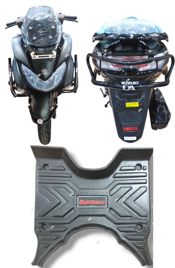 Basic Crash Guard Combo Kit for Suzuki Burgman Street