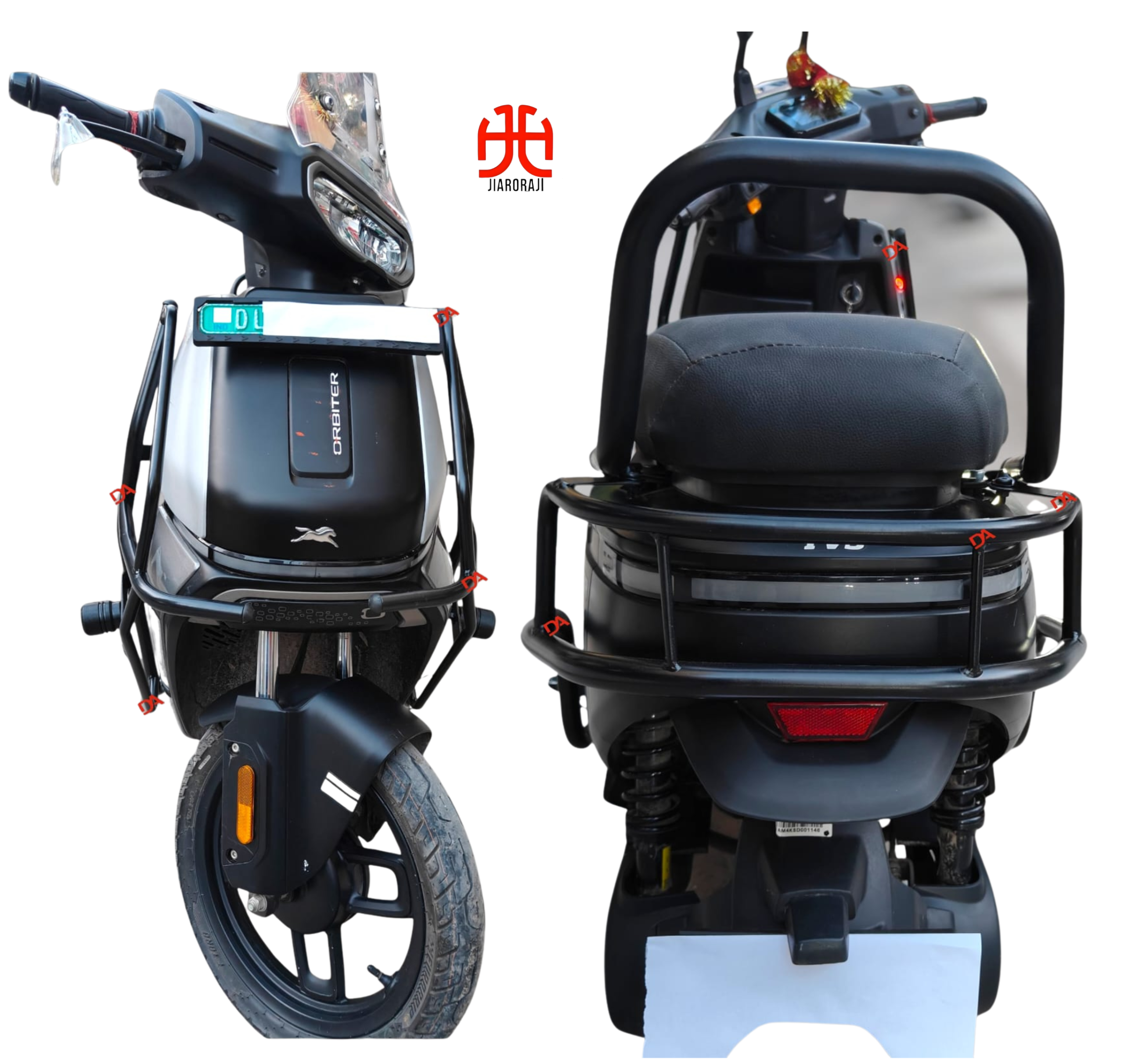 TVS Orbiter Spider Crash Guard (Black Motta Pipe)